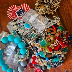 Jar of Quality Costume  Jewelry